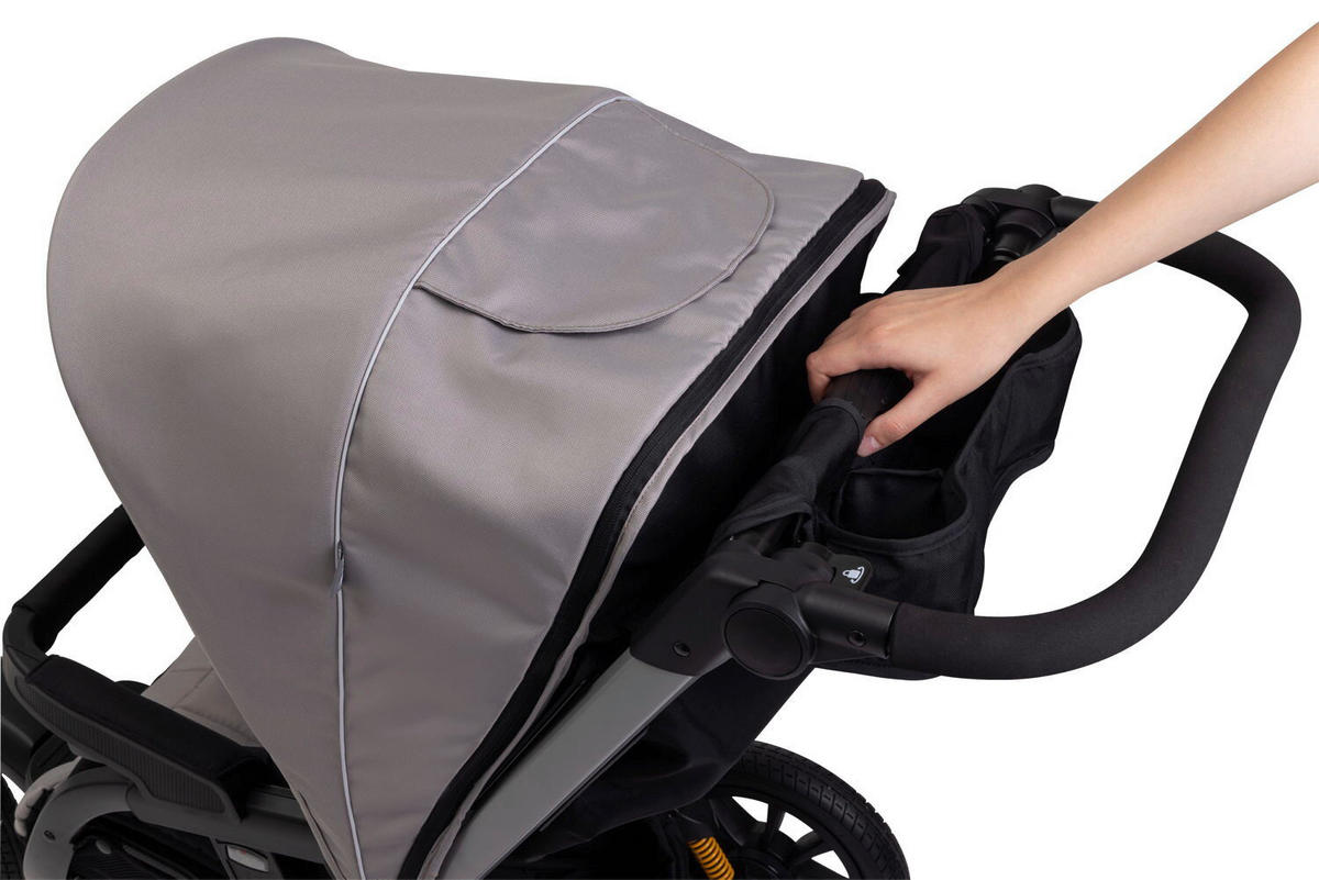 BUGGY  - Haselnussfarben, Basics, Textil/Metall (64/116/121,5/102/113cm) - Chicco