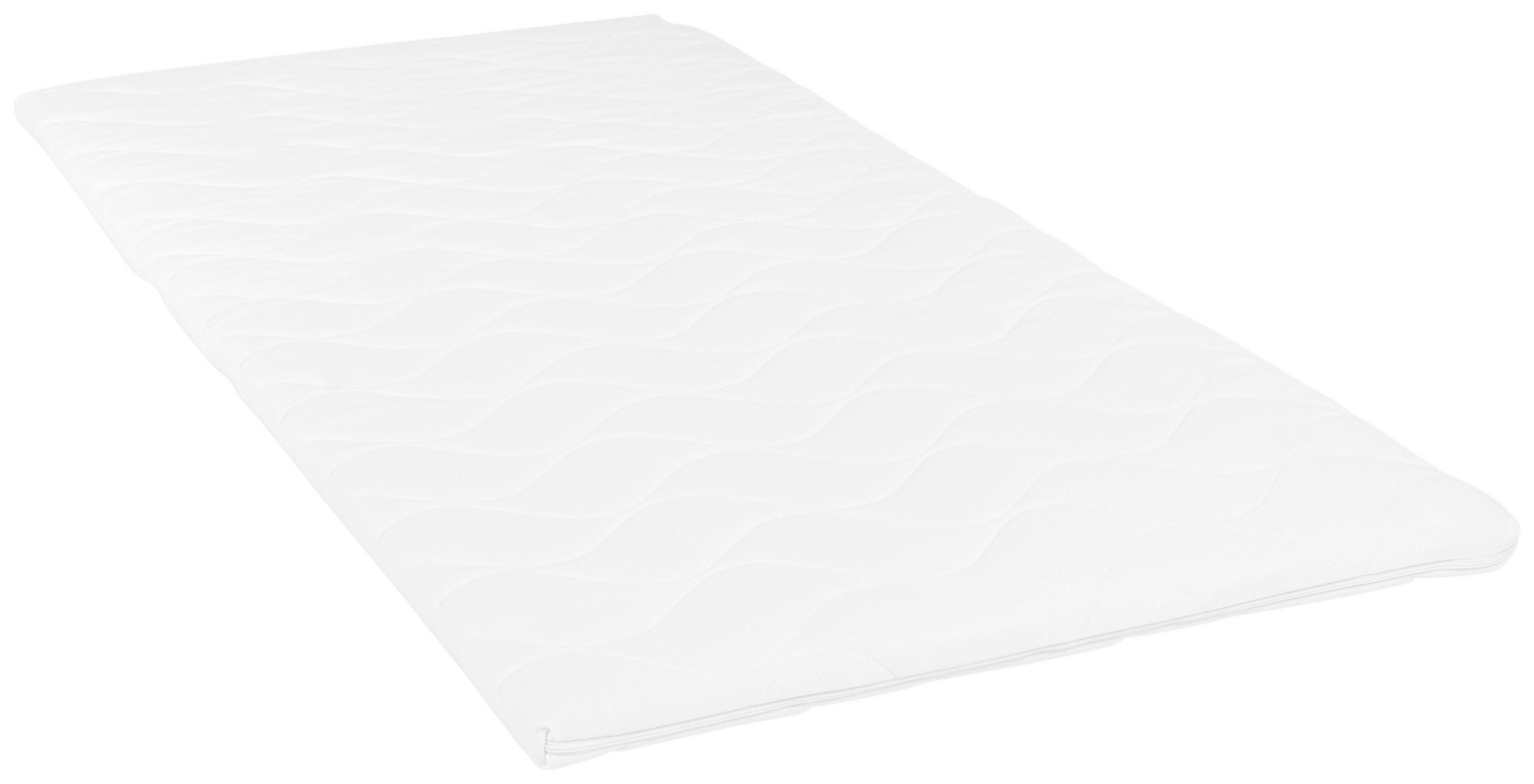 TOPPER VISCO 90/200 cm Höhe ca. 6 cm  - Weiß, MODERN, Textil (90/200cm) - Livetastic