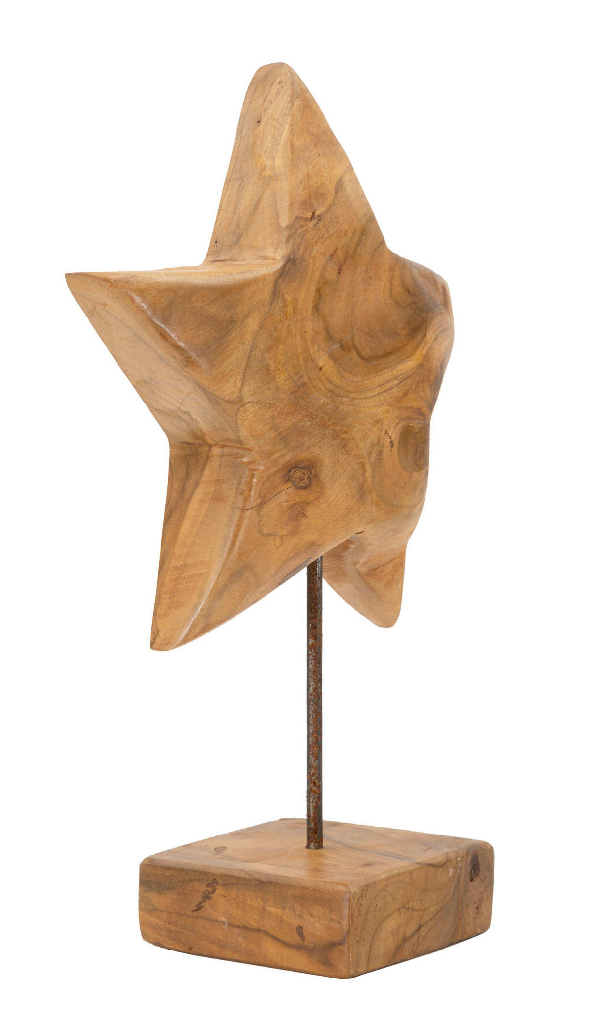 SKULPTUR - Braun, Basics, Holz (28/42/12cm)