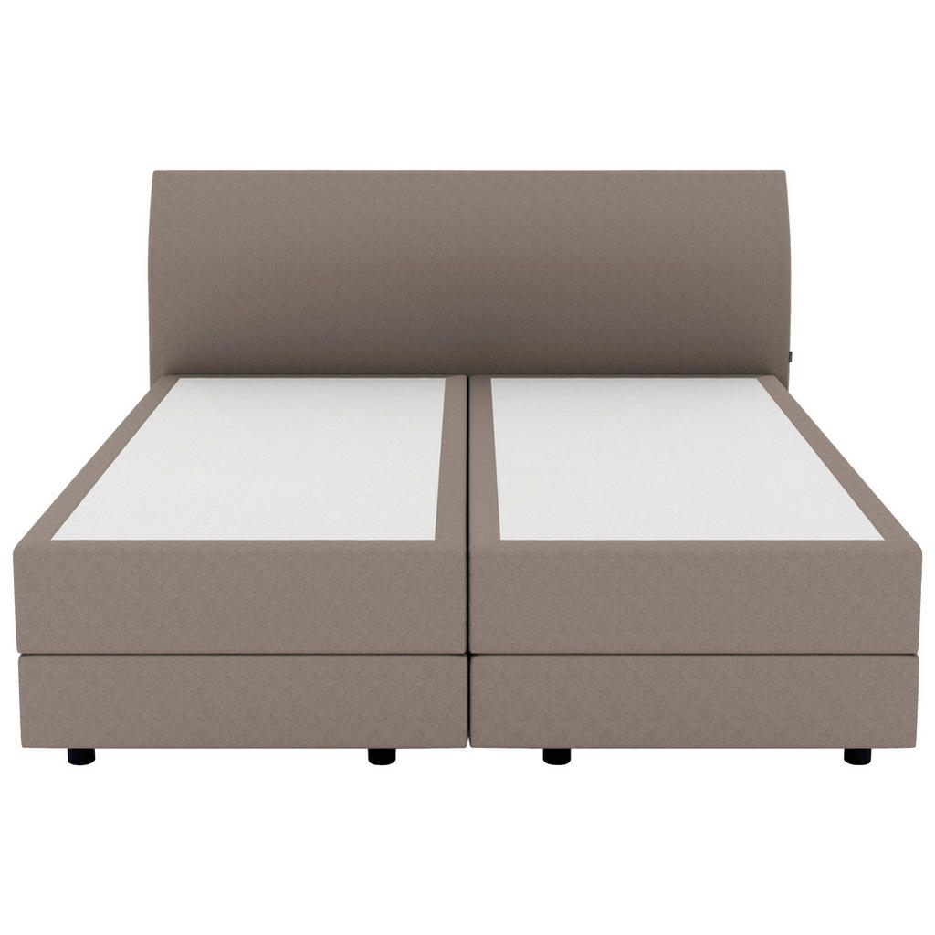 Thumbnail - Musterring Boxspringbett, Hellbraun, Textil, H3, 7-Zonen, Höhe ca. 22 cm, 160x200 cm, Dgm, Über- und Sondergrößen erhält...