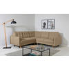 ECKSOFA Hellbraun  - Hellbraun/Buchefarben, Design, Holz/Textil (242/242cm) - MID.YOU