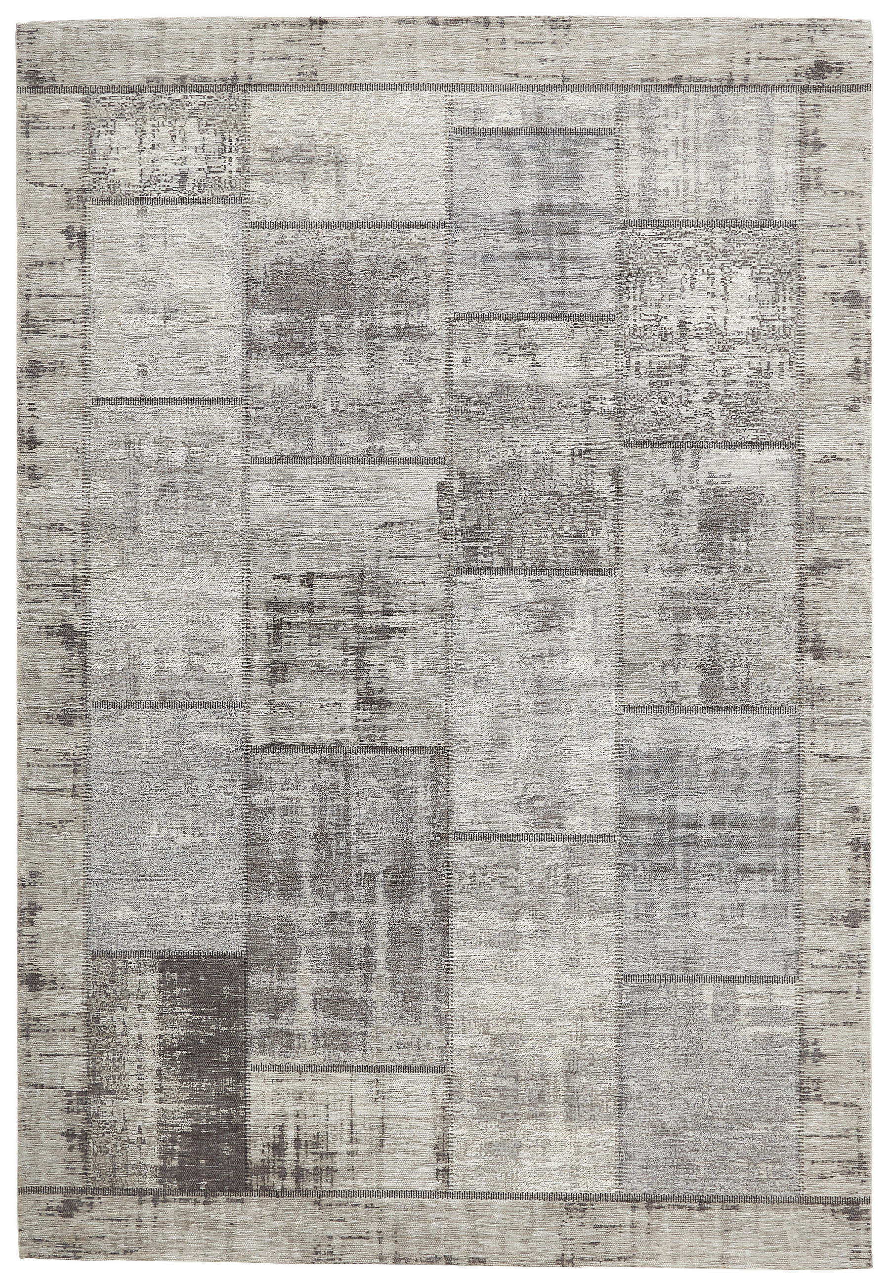 Novel Flachwebeteppich Grau 60x90 cm
