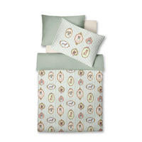 POVLEČENÍ olivově zelená 140/200 cm - olivově zelená, Basics, textil (140/200cm) - Fleuresse