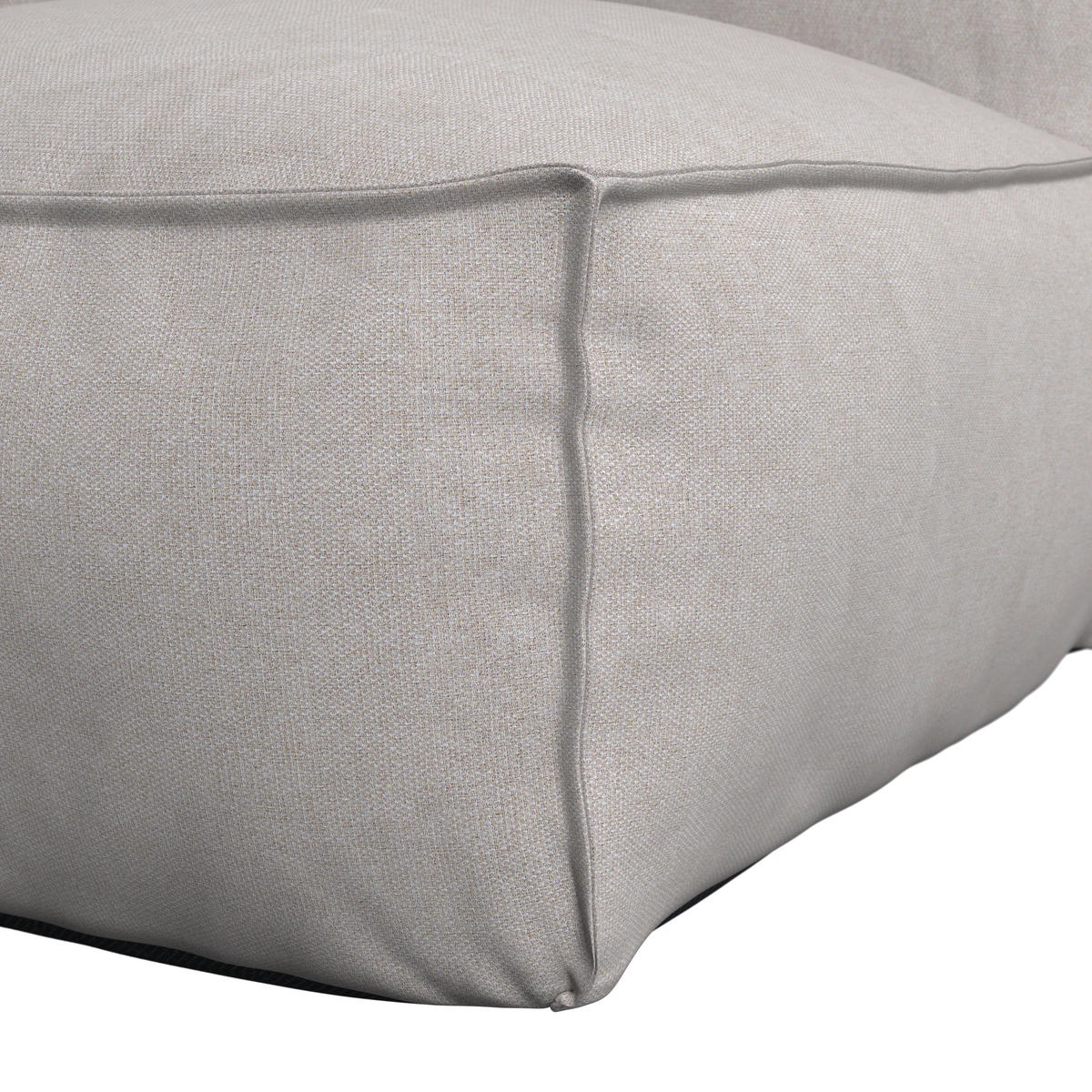 LOUNGESOFA  - Beige, MODERN, Textil (95/80/95cm) - Ambia Garden