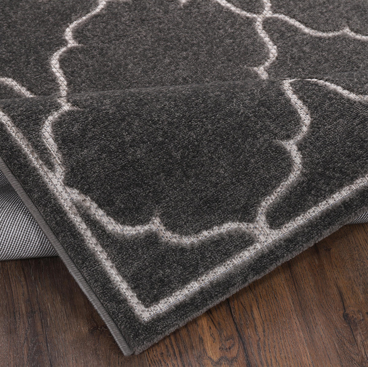 TEPIH ZA UNUTAR./VANJ. UPORAB 60/110 cm   siva  Berlin  - siva, Lifestyle, tekstil/plastika (60/110cm)