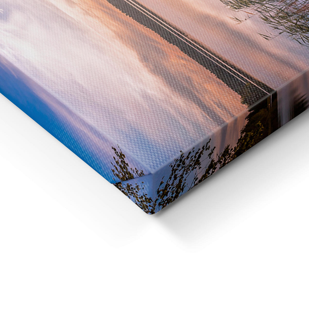 LEINWANDBILD Landschaft & Natur 85/113 cm  - Multicolor, Basics, Holz/Textil (85/113cm)