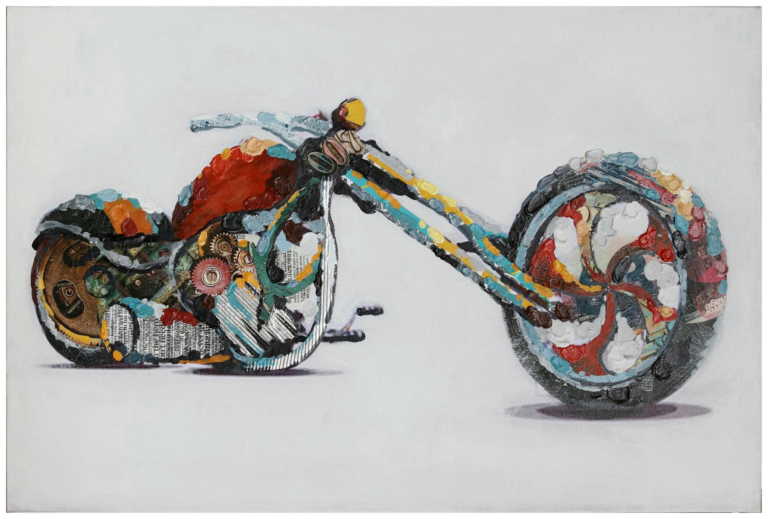 TAVLA 60/90/3,8 cm  - multicolor, Lifestyle, trä/plast (60/90/3,8cm) - Kayoom