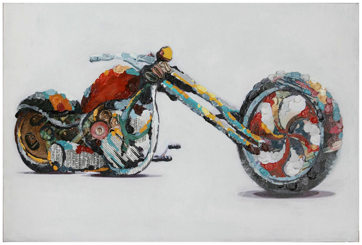 BILD 60/90/3,8 cm  - Multicolor, LIFESTYLE, Holz/Kunststoff (60/90/3,8cm) - Kayoom