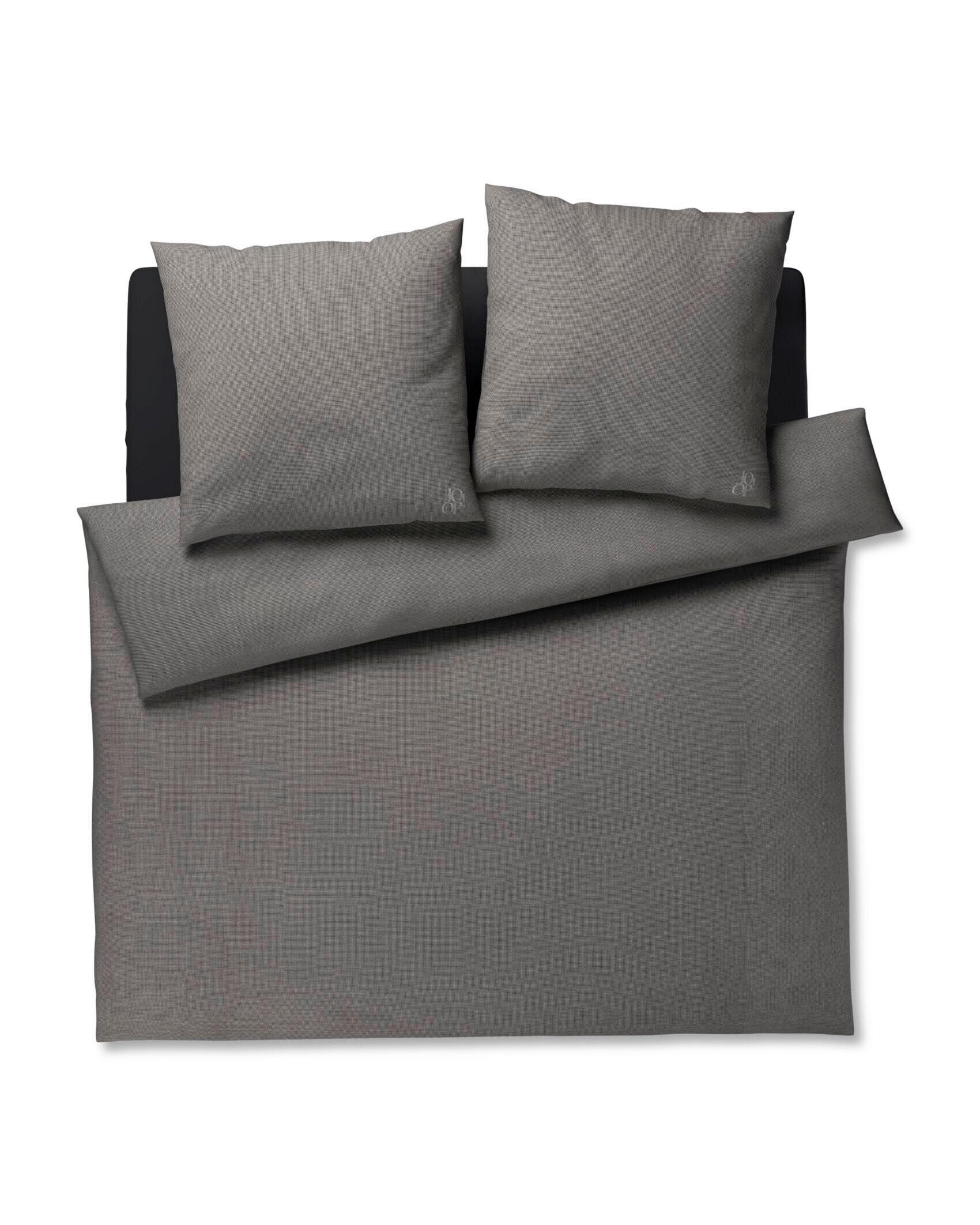 BETTWÄSCHE 3-teilig JOOP! SOFT Jersey 200/220 cm  - Grau, Basics, Textil (200/220cm) - Joop!