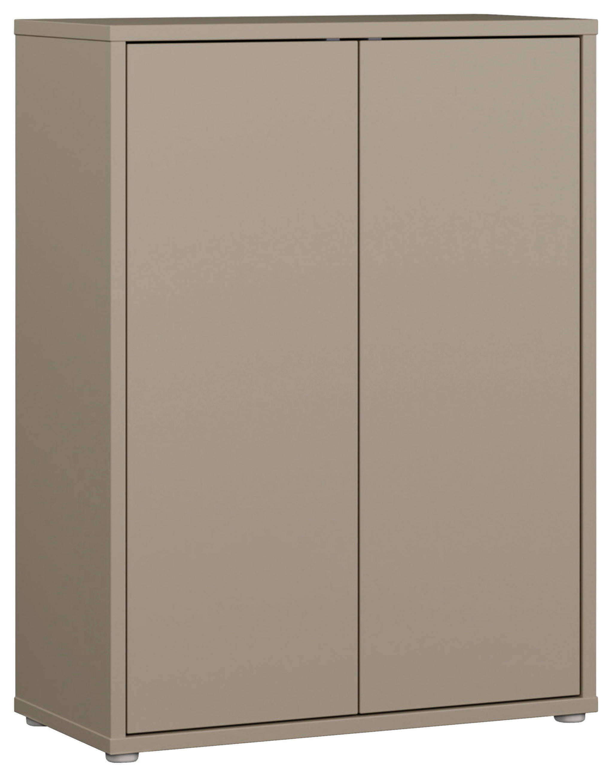 SCHUHSCHRANK Alice Springs  in 74,5/99,1/34,9 cm  - Taupe/Grau, MODERN, Holzwerkstoff/Kunststoff (74,5/99,1/34,9cm) - Modern Living