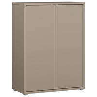 SCHUHSCHRANK Alice Springs  in 74,5/99,1/34,9 cm  - Taupe/Grau, MODERN, Holzwerkstoff/Kunststoff (74,5/99,1/34,9cm) - Modern Living