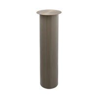KERZENHALTER - Taupe/Goldfarben, Trend, Metall (20/70/20cm) - Kayoom