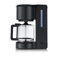 FILTERKAFFEEMASCHINE  - Schwarz, Basics, Kunststoff (185/36/31.5cm) - WMF