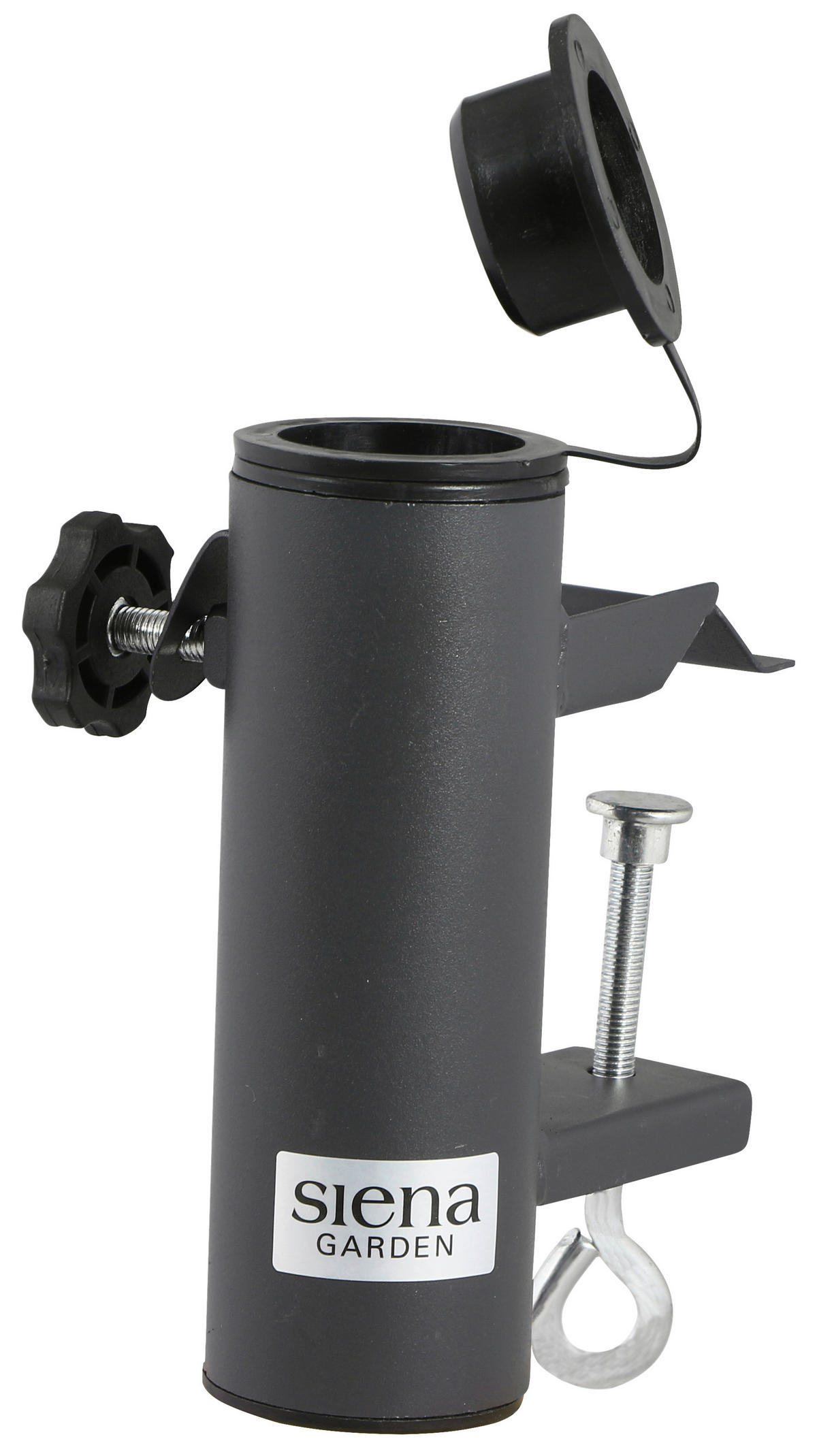 SONNENSCHIRMSTÄNDER - Anthrazit, KONVENTIONELL, Metall - Siena Garden