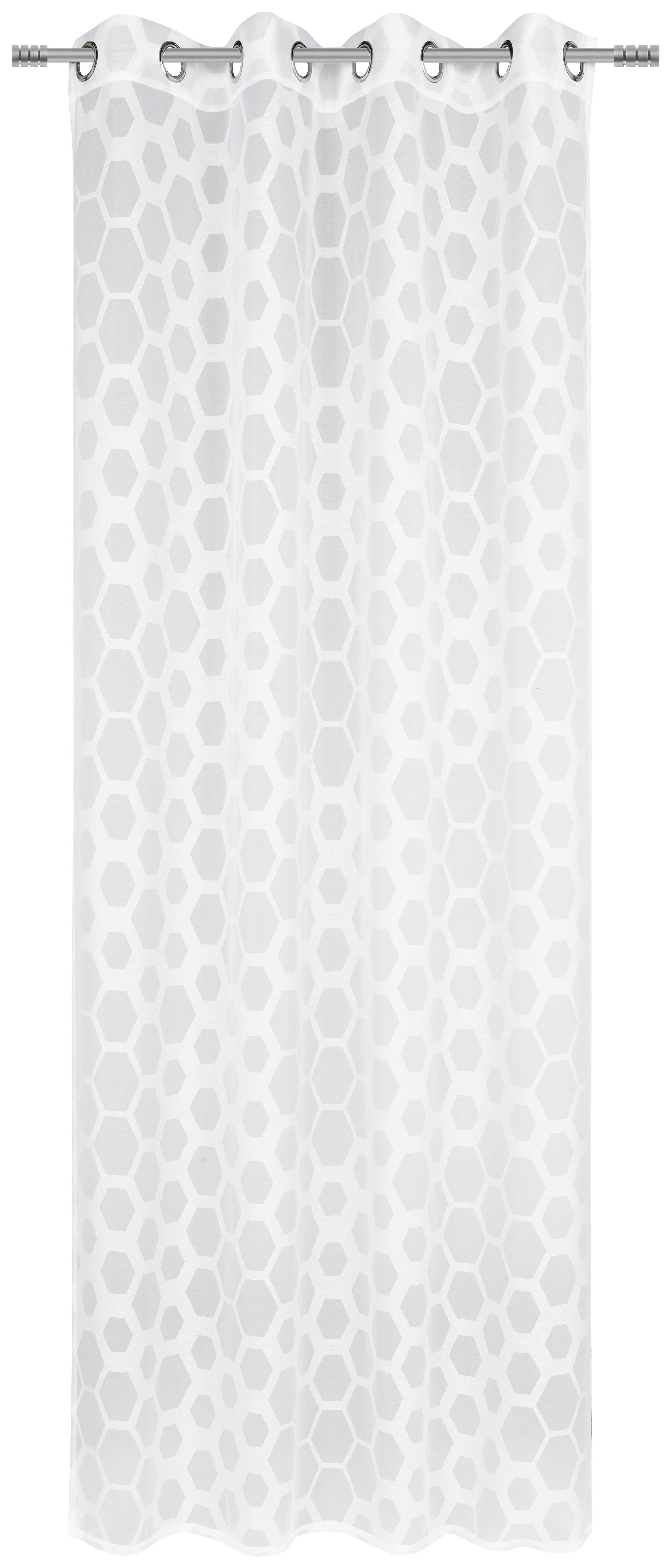 ÖSENSCHAL LUCAMO 135/245 cm   - Weiß, Design, Textil (135/245cm) - Esposa
