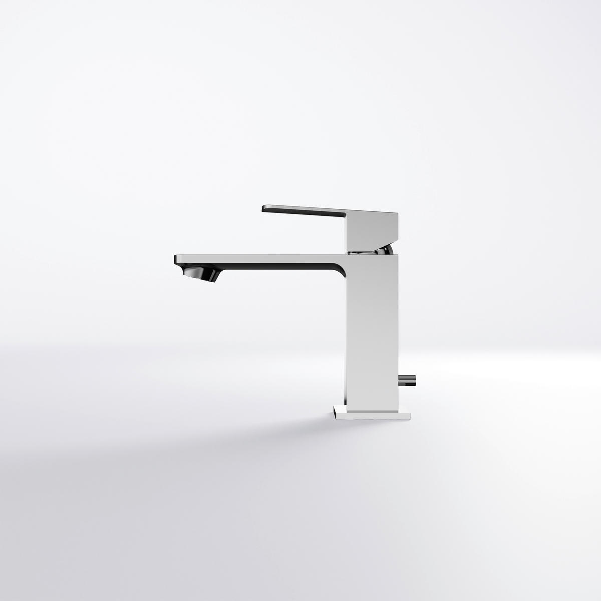WASCHTISCHARMATUR 3,6/14,6/15,5 cm  - Chromfarben, MODERN, Metall (3,6/14,6/15,5cm)