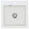 SPÜLE Mera 51 / 50010120  - Grauweiß, Basics, Keramik (51/51/20cm) - Systemceram