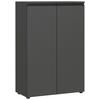 AKTENSCHRANK 81/120/40 cm  - Graphitfarben, MODERN, Holzwerkstoff (81/120/40cm) - Germania