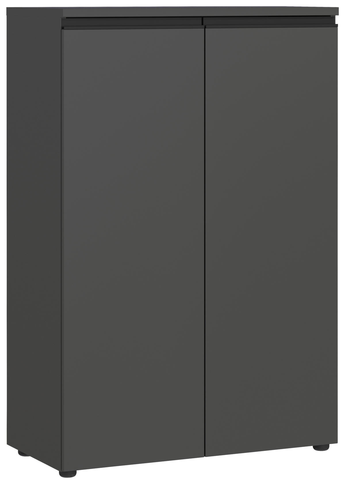 AKTENSCHRANK 81/120/40 cm  - Graphitfarben, MODERN, Holzwerkstoff (81/120/40cm) - Germania