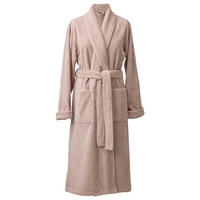 BADEMANTEL L Unisex  - Pink, Basics, Naturmaterialien/Textil (Lnull) - Aquanova