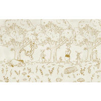 FOTOTAPETE WINNIE THE POOH  - Gelb, Design, Textil (400/250cm) - Disney
