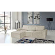 ECKSOFA Naturfarben Chenille - Schwarz/Naturfarben, KONVENTIONELL, Kunststoff/Textil (168/272cm) - Carryhome