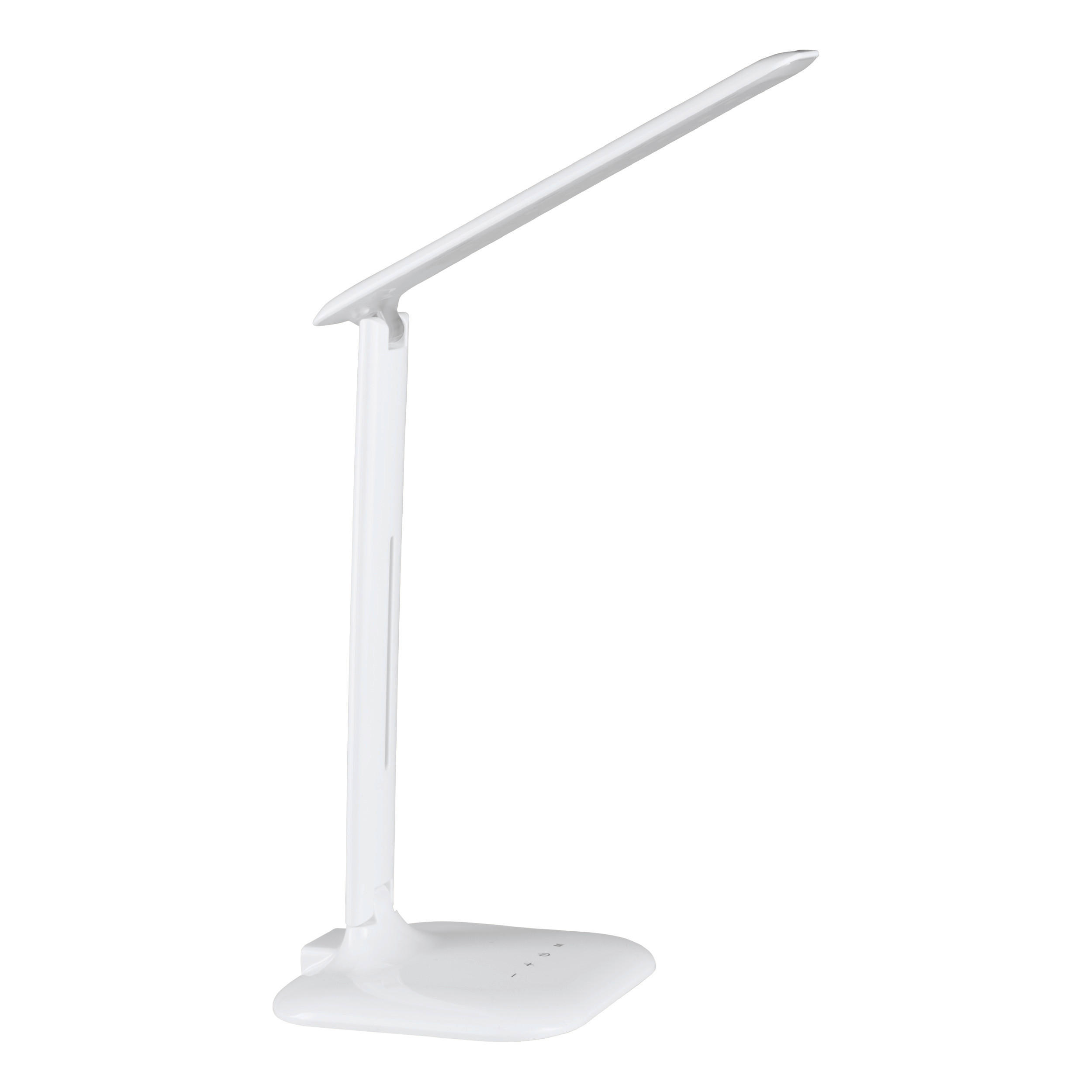 LED-BORDSLAMPA - vit, Design, metall/plast (15cm) - Eglo