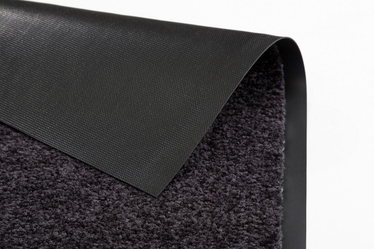 FUßMATTE  60/90 cm  Schwarz  - Schwarz, Basics (60/90cm) - Esposa