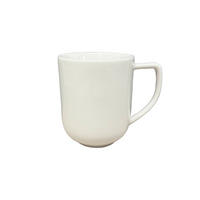 VELIKA ŠALICA ZA KAVU   460 ml  Vola  - bijela, Design, keramika (9/10,8cm) - Novel