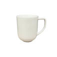 KAFFEEBECHER Vola  460 ml   - Weiß, Design, Keramik (9/10,8cm) - Novel
