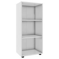 REGAL Weiß  - Schwarz/Weiß, MODERN, Holzwerkstoff/Kunststoff (49/108/32cm) - MID.YOU