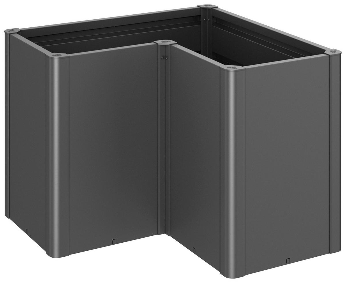HOCHBEET Belvedere  - Dunkelgrau, Basics, Metall (102/102cm) - Biohort
