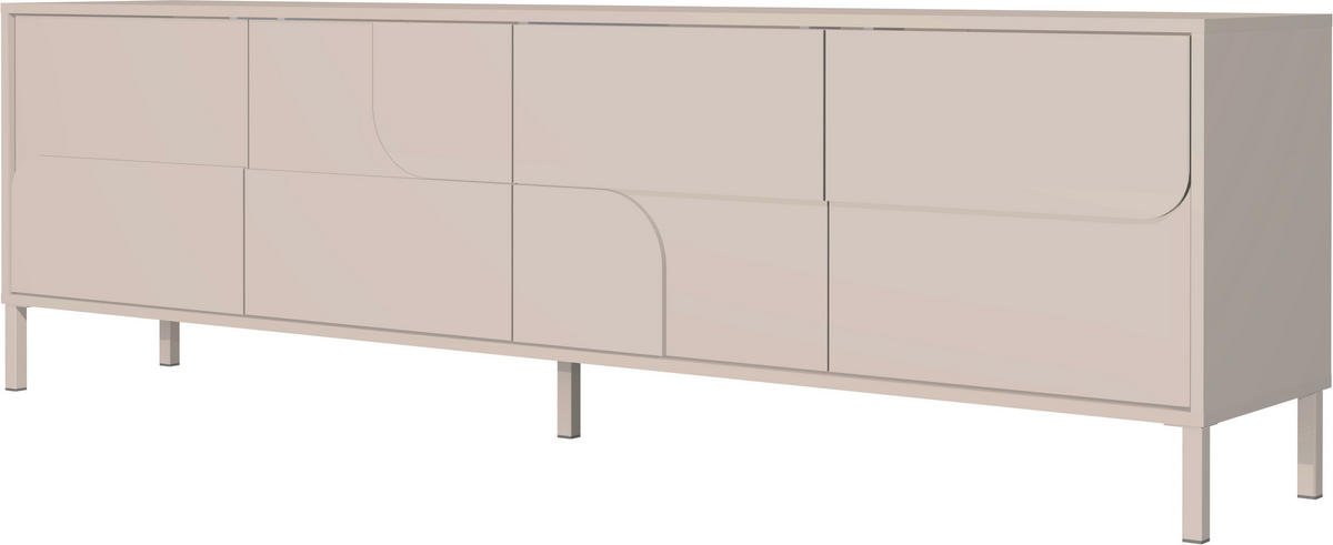 SIDEBOARD  155/85/40 cm  - Kaschmir, Design, Holzwerkstoff/Metall (155/85/40cm) - MID.YOU
