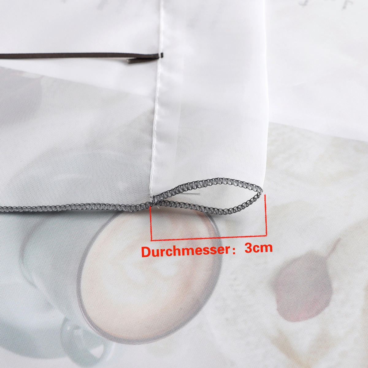 FALTROLLO  transparent  100/140 cm    - Weiß Hochglanz, Basics, Textil (100/140cm) - Joyswahl