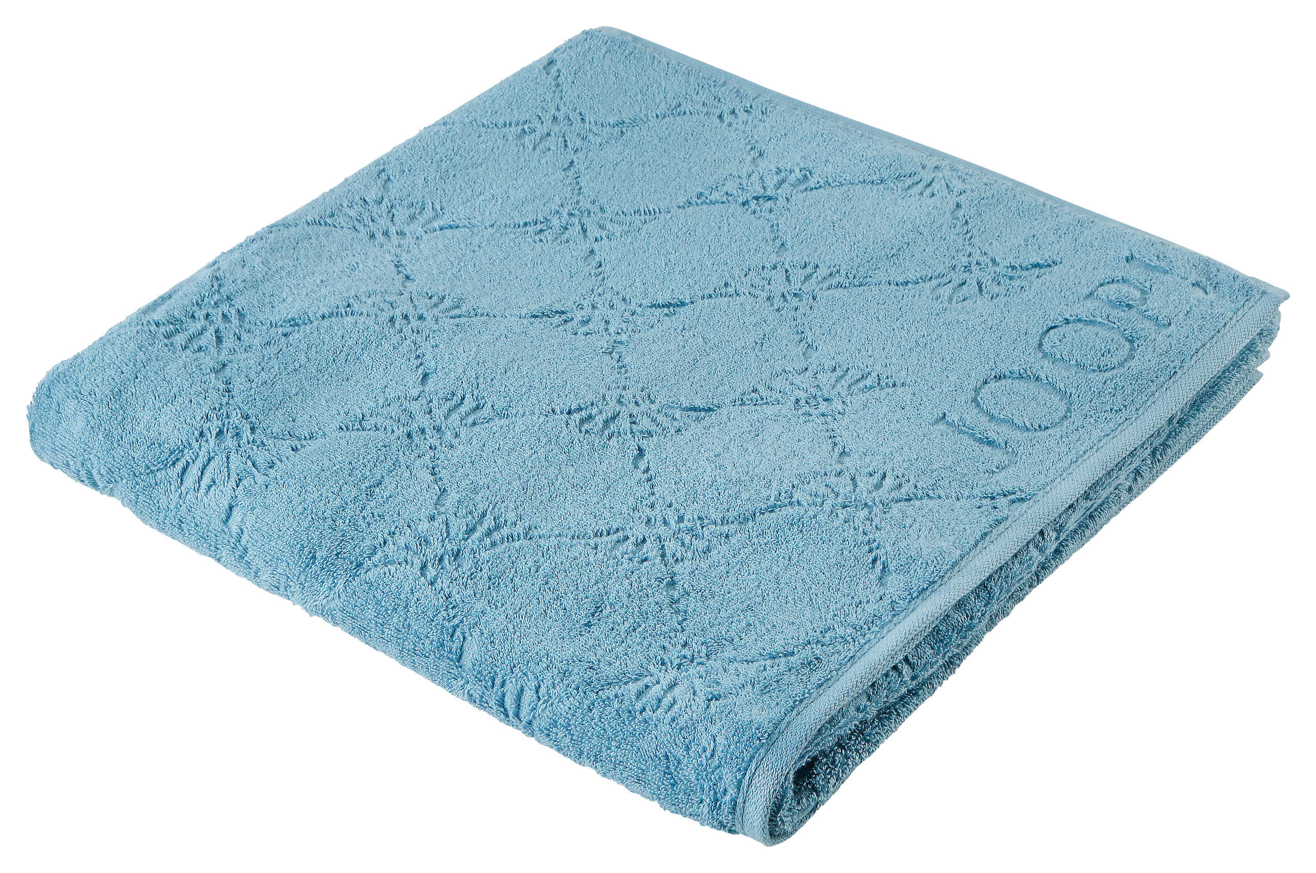 DUSCHTUCH 80/150 cm Uni Cornflower  - Blau, Design, Textil (80/150cm) - Joop!