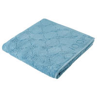 DUSCHTUCH 80/150 cm Uni Cornflower  - Blau, Design, Textil (80/150cm) - Joop!