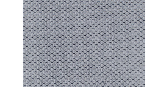 ECKSOFA  in Plüsch Blaugrau  - Blaugrau/Schwarz, KONVENTIONELL, Kunststoff/Textil (175/249cm) - Carryhome