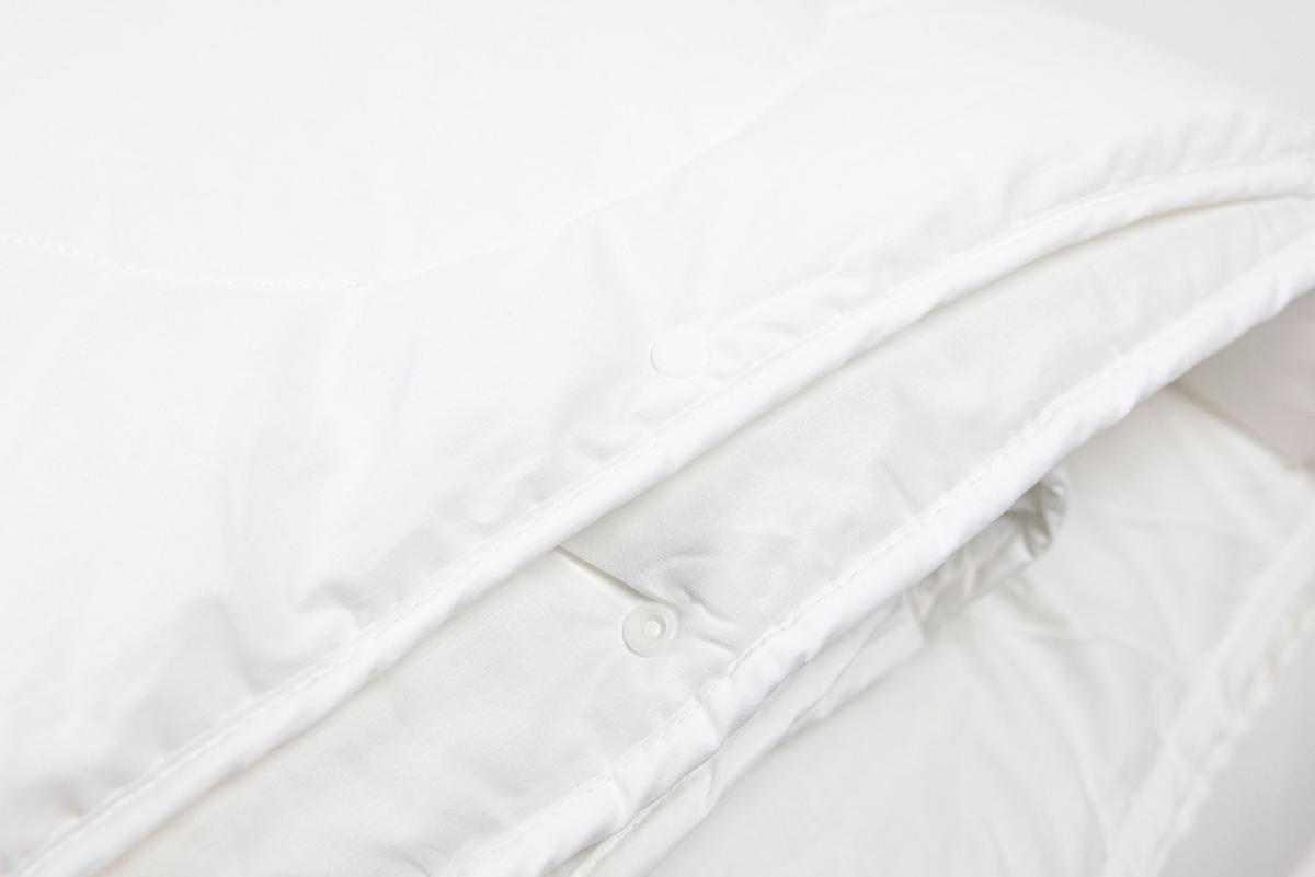 VIERJAHRESZEITENDECKE 135/200 cm LUX 4 Seasons  - Weiß, LIFESTYLE, Textil (135/200cm)