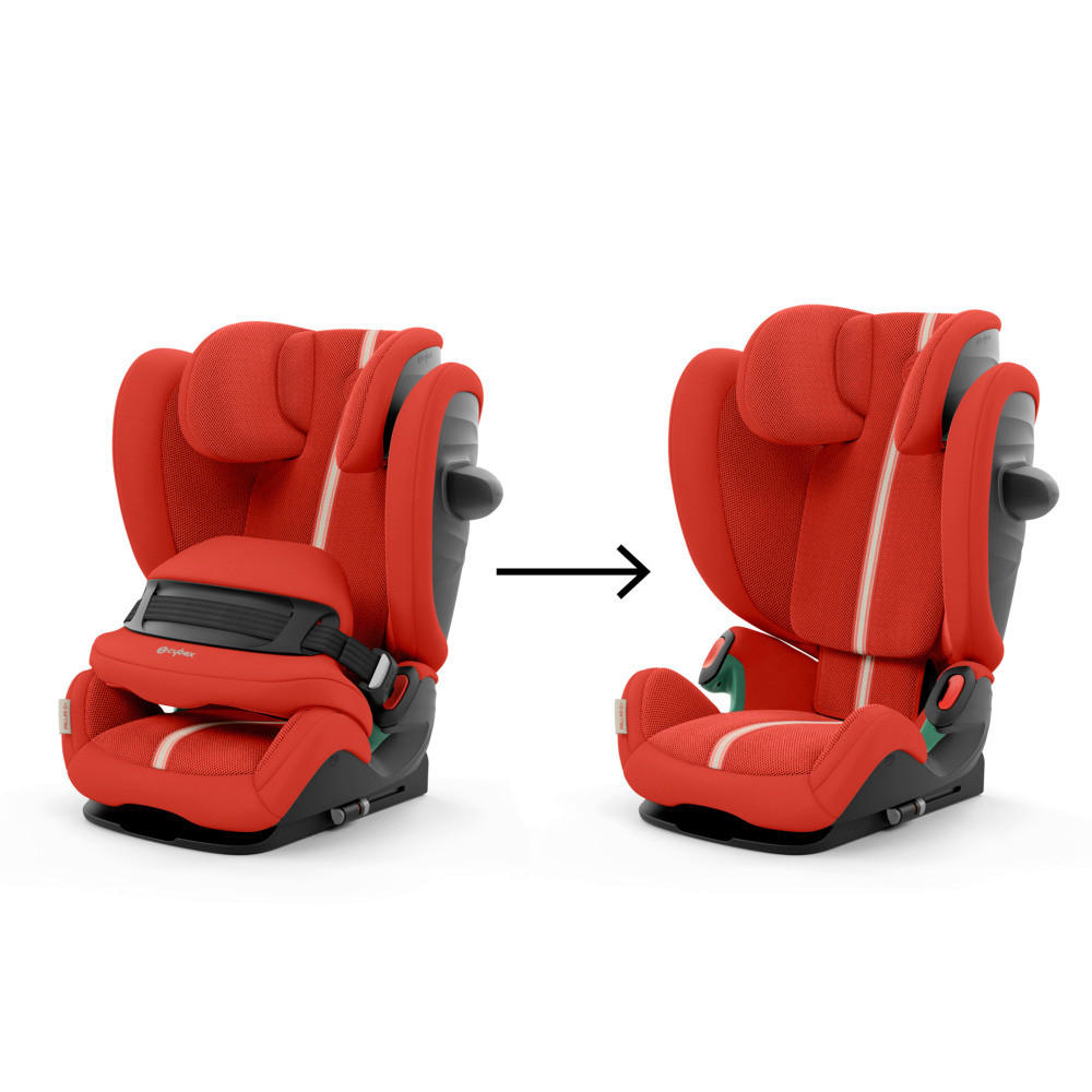 KINDERAUTOSITZ PALLAS G I-SIZE  - Rot, Basics, Kunststoff/Textil (40/59,5/59cm) - Cybex