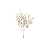 DEKOZWEIG - Goldfarben, LIFESTYLE, Kunststoff (38cm)