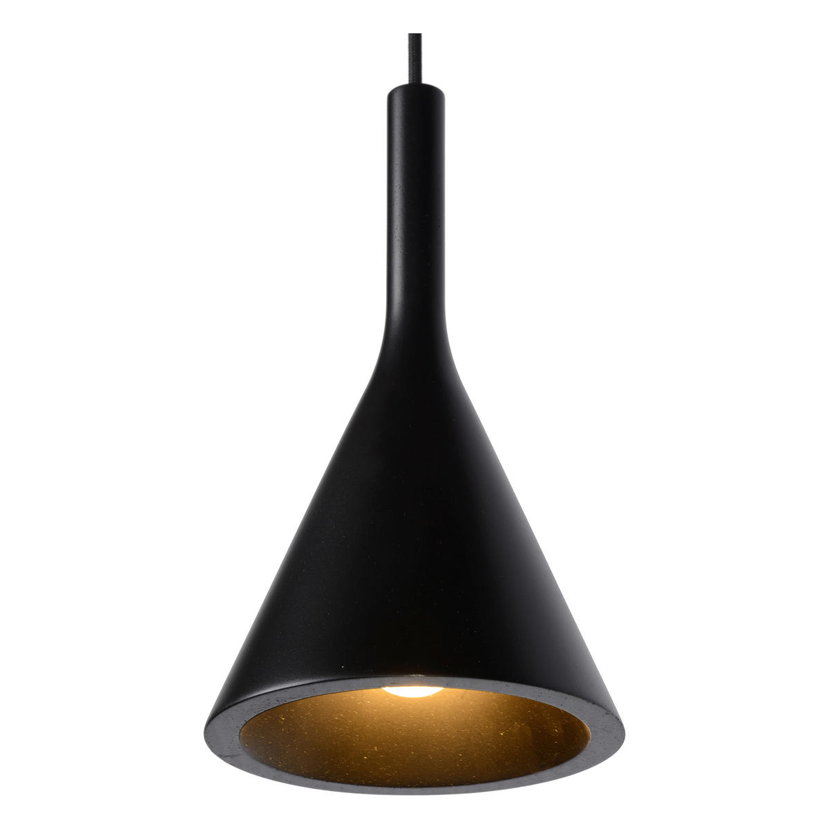 PENDELLEUCHTE GOSSE 120/17/159,5 cm   - Schwarz, Design, Metall (120/17/159,5cm) - Lucide