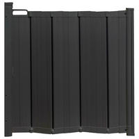 TÜRSCHUTZGITTER  - Schwarz, Basics, Kunststoff (69cm) - Baby Dan