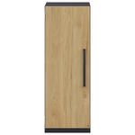 KOMMODE  in 40/112,5/41,9 cm  - Weiß/Hickory, Design, Holzwerkstoff/Metall (40/112,5/41,9cm) - Moderano