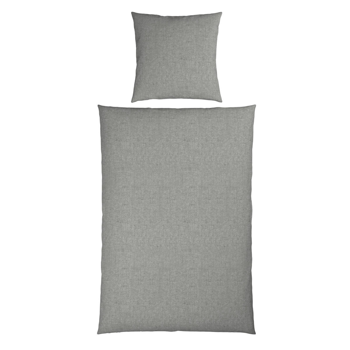WENDEBETTWÄSCHE Flanell 155/220 cm  - Textil (155/220cm) - Novel