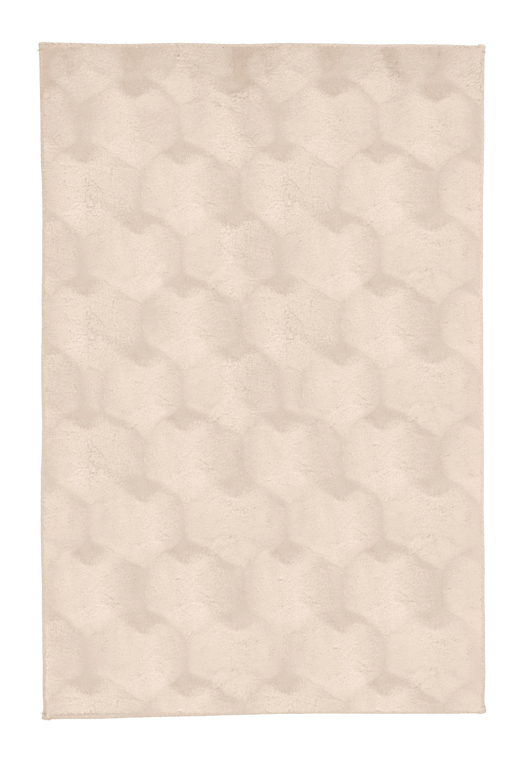 BADTEPPICH HONEY Sandfarben 70/120/120 cm  - Sandfarben, Basics, Kunststoff/Textil (70/120/120cm) - Kleine Wolke