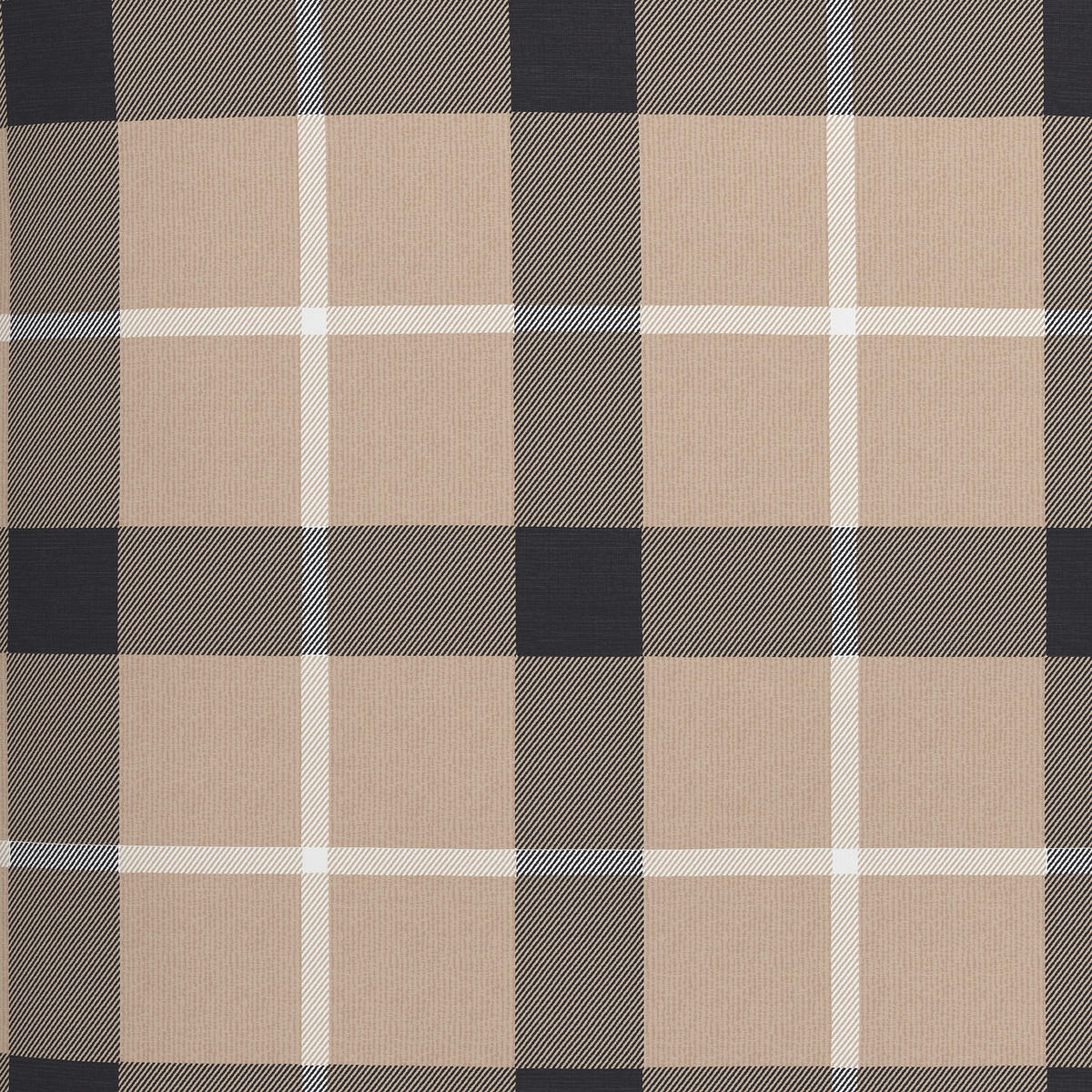 POSTEĽNÁ BIELIZEŇ, flanel, antracitová, prírodná farba, 140/200 cm - prírodná farba/antracitová, Konventionell, textil (140/200cm) - Esposa