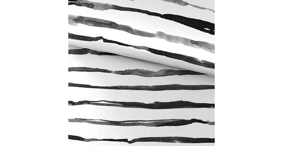 BETTWÄSCHE 140/200 cm  - Schwarz/Weiß, Trend, Textil (140/200cm) - Esposa