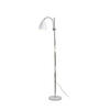GOLVLAMPA Sway 21,2/130 cm    - vit/kromfärg, Klassisk, metall (21,2/130cm) - Belid