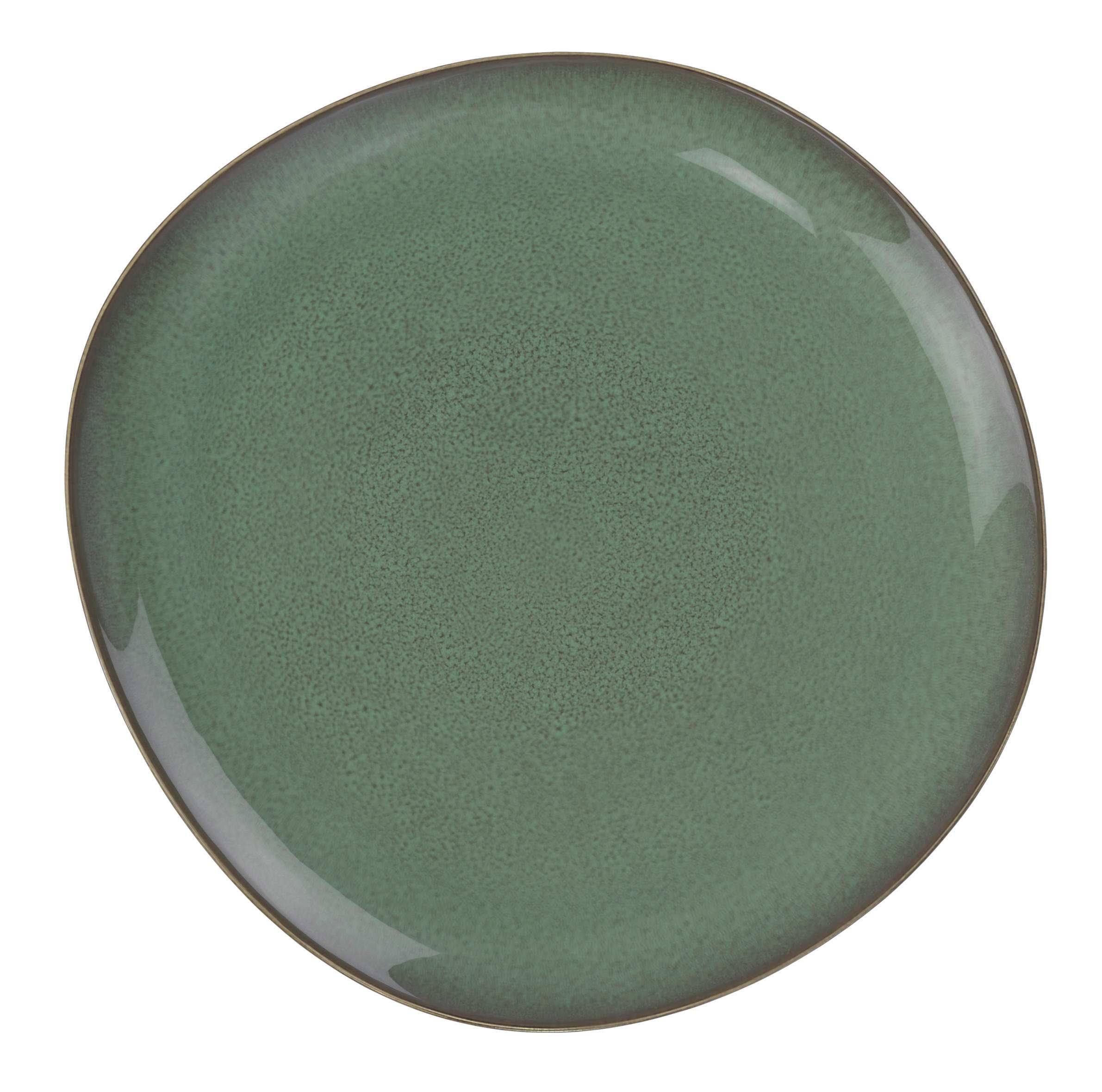 SERVIERPLATTE - Dunkelgrün, KONVENTIONELL, Keramik (32,0/31,5/3,0cm) - like.Villeroy & Boch