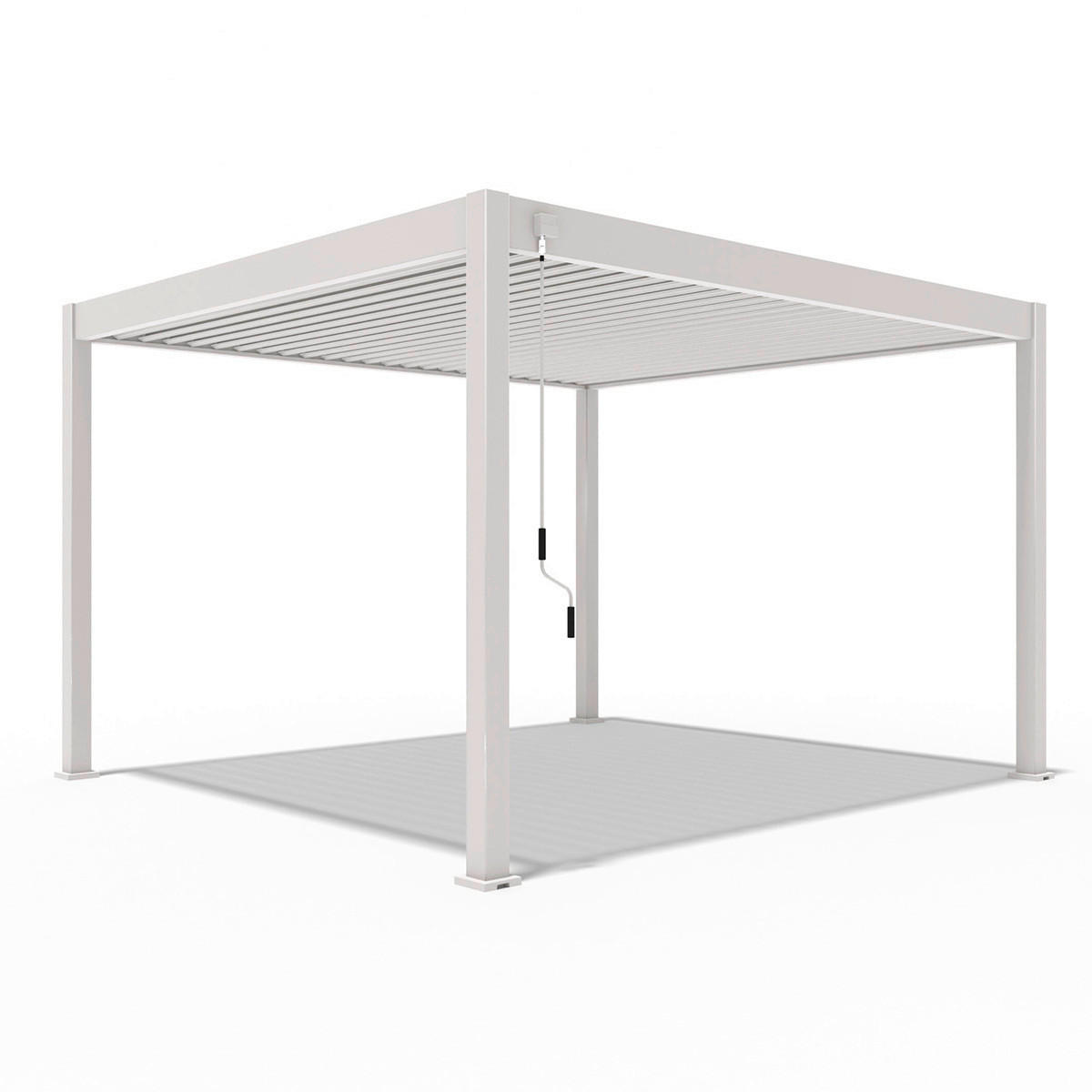PERGOLA 360/400/255 cm   - Perlmutt, Basics, Metall (360/400/255cm) - Gardenson